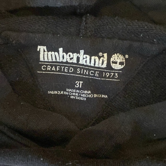 TIMBERLAND 3T Boys Sweater Hoodie - Picture 3 of 3